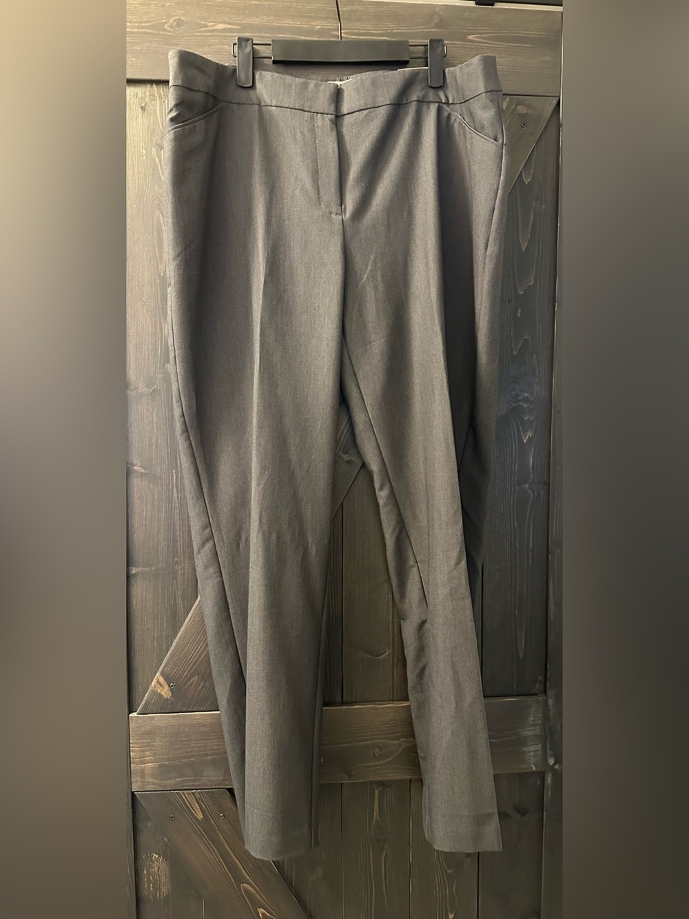 Chico's Grandeur Heather Gray Pants NWT - Size 3